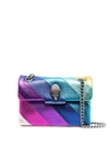 Kurt Geiger London Mini Kensington Leather Crossbody Bag In Multi