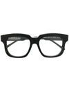 Kuboraum Mask K25 Square-frame Glasses In Black