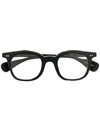 Masahiromaruyama Mm-0025 Chunky Round-frame Glasses In Black