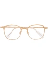 Masahiromaruyama Mm-0014 Oval-frame Glasses In Gold
