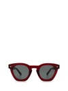 AHLEM MONTORGUEIL BURGUNDY SUNGLASSES,11641181