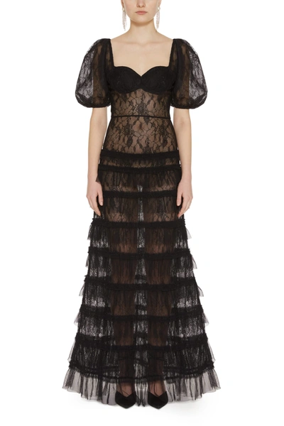 Amotea Black Lace Francis Dress