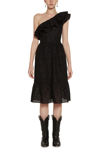 Amotea Black Leonor Mini Dress