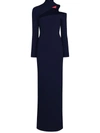 SOLACE LONDON ARES CUT-OUT MAXI DRESS