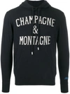 MC2 SAINT BARTH INTARSIA KNIT HOODIE