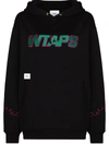 WTAPS EMBROIDERED LOGO HOODIE