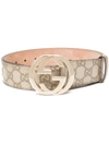 GUCCI GUCCI SIGNATURE BUCKLE BELT