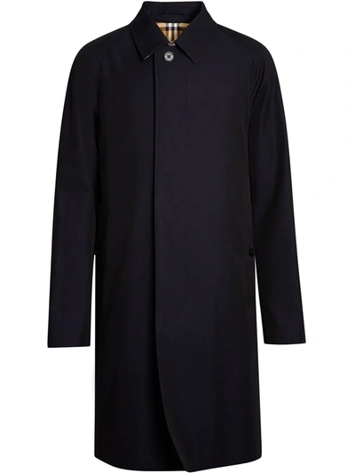 Burberry Dark Blue Camden Car Coat