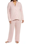 NORDSTROM BRUSHED HACCI PAJAMAS,NO445240WN