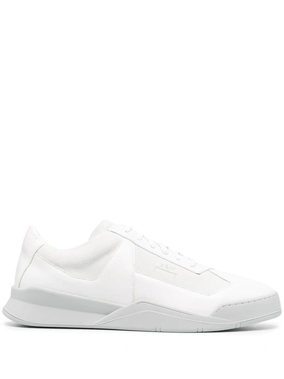 A-cold-wall* Geometric Panelled Low-top Sneakers In White