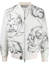 ALEXANDER MCQUEEN SKULL PRINT JACKET