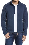 Fjall Raven Övik Fleece Zip Sweater In Navy