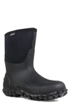 Bogs Classic Mid Waterproof Insulated Work Boot In Black