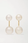 Mateo 14-karat Gold Pearl Earrings In Gold