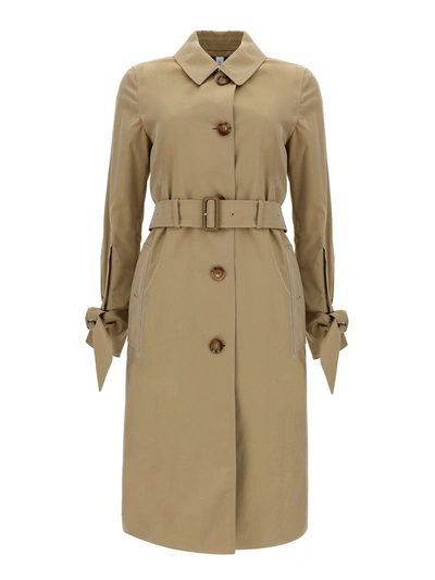 Burberry Claygate Trench Coat In Beige