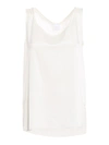 Max Mara Top Pan In Raso Di Seta Ice 31660226600013top Pan In White