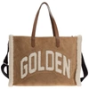 GOLDEN GOOSE WOMEN'S SUEDE SHOULDER BAG CALIFORNIA,GWA00120.A000129.55302