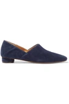 THE ROW NOELLE SUEDE LOAFERS