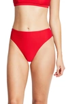 SEAFOLLY ESSENTIALS HIGH WAIST BIKINI BOTTOMS,40609-640