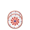 La Doublej X Von Bartha Miki Set Of Two Dessert Plates In Miki