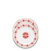 La Doublej Two Hand-painted Dessert Plates Set In Orsi