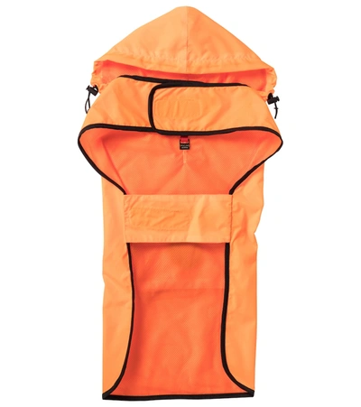 Moncler Genius Orange Poldo Dog Couture Edition Mondog Cloak Jacket In 32k Orange