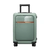 Horizn Studios M5 Neon Edition Cabin Luggage In Marine Green,neon Orange
