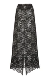 PACO RABANNE WOMEN'S STRETCH LACE MAXI SKIRT