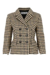 DIOR DIOR HOUNDSTOOTH DOUBLE BREASTED JACKET