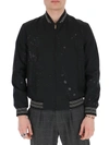 SAINT LAURENT SAINT LAURENT PAINT DROPLETS PRINT JACKET