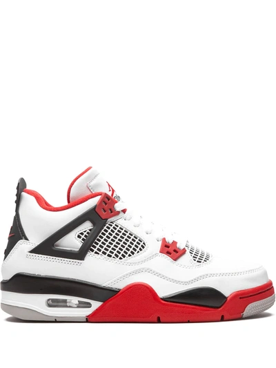 JORDAN AIR JORDAN 4 RETRO "FIRE RED" SNEAKERS