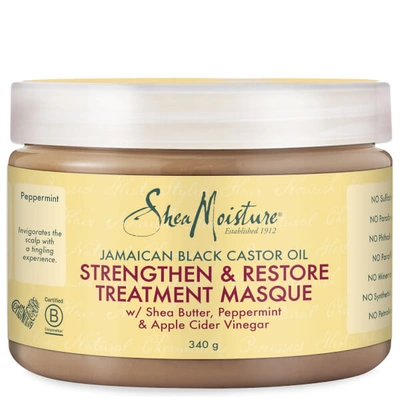 Shea Moisture Jamaican Black Castor Oil Strengthen & Restore Treatment Masque 355ml