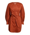 SHONA JOY AMAIA BALLOON-SLEEVED SHIRT DRESS,16127327
