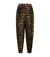 KHAITE ZEBRA PRINT MAGDELINE TROUSERS,16133203