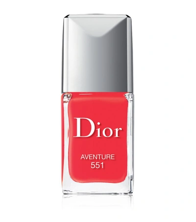 Dior Vernis Couture Colour, Gel Shine & Long Wear Nail Lacquer In 551 Aventure