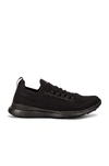 Apl Athletic Propulsion Labs Women's Techloom Breeze Sneaker In Black/silver In Black