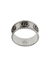 GUCCI DOUBLE G BAND RING