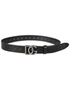 DOLCE & GABBANA INITIALS BUCKLE BELT,11534276