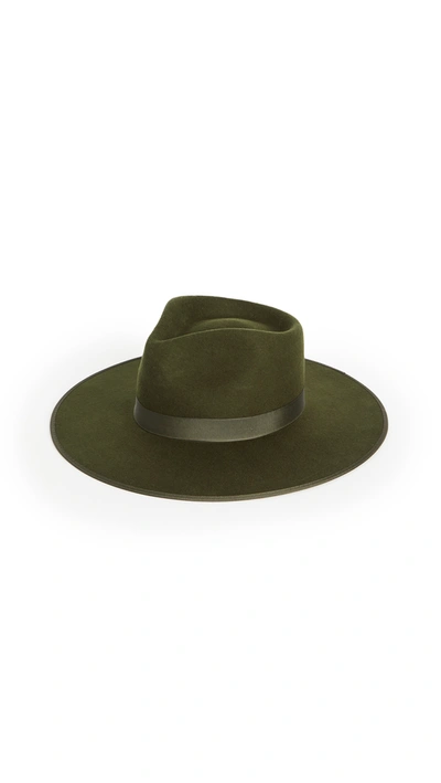 Lack Of Color Forest Rancher Hat In Forest Green