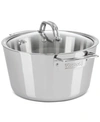 Viking Contemporary 3.4-quart Stainless Steel Sauce Pan With Lid In Stainless Steel