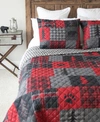 AMERICAN HERITAGE TEXTILES RED FOREST QUILT COLLECTION, TWIN