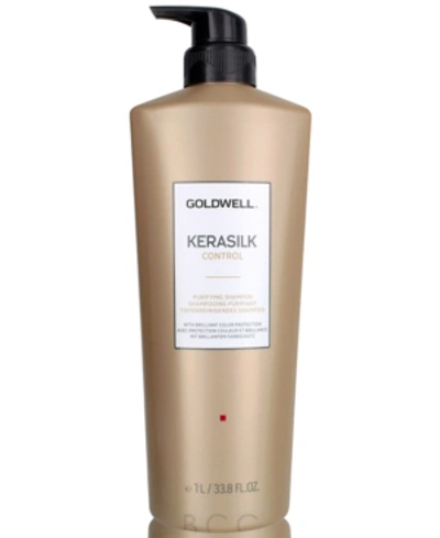 Goldwell Kerasilk Control Purifying Shampoo, 33.8-oz, From Purebeauty Salon & Spa In N,a