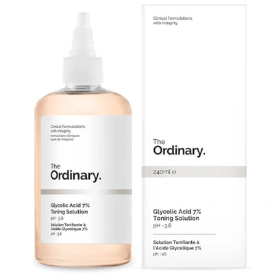 The Ordinary Glycolic Acid 7% Toning Solution-no Color In White