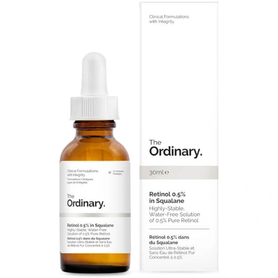 The Ordinary Retinol Serum 0.5% In Squalane 30ml In White