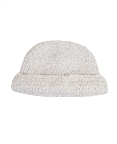 Simply Natural Boucle Peruvian Hat In Ivory