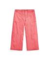 POLO RALPH LAUREN LITTLE GIRLS CROPPED CHINO PANT