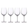 Luigi Bormioli Glassware, Set Of 4 Crescendo Bordeaux Glasses