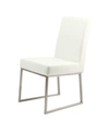 MOE'S HOME COLLECTION TYSON DINING CHAIR WHITE-SET OF TWO