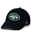 47 Brand New York Jets Clean Up Cap In Black