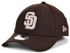 New Era San Diego Padres Mlb 2 Tone Link 9fifty Snapback Cap In Brown